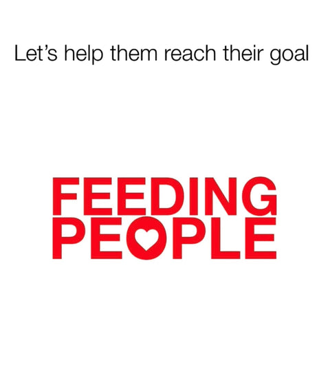 Feeding People. Let's help them reach their goal.