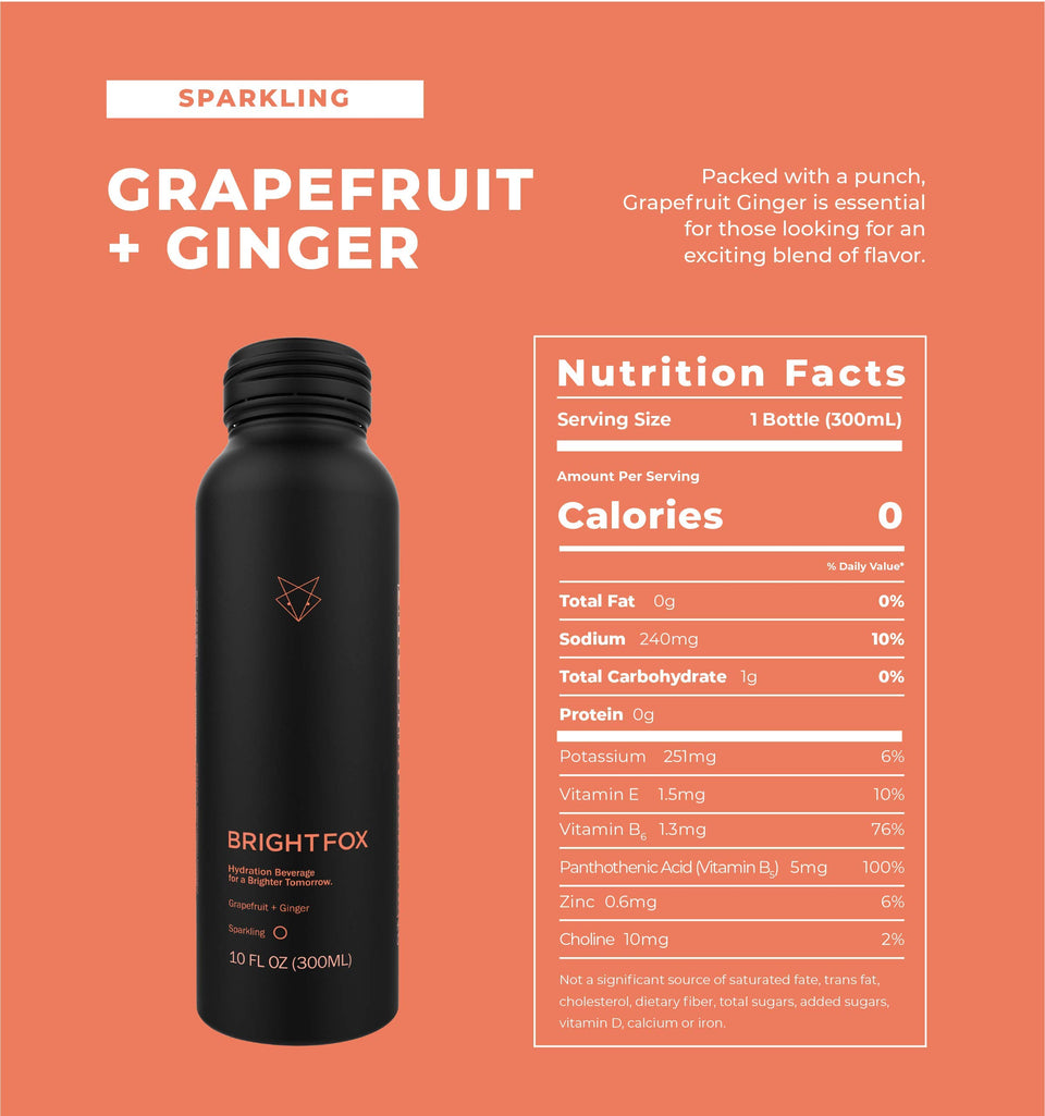 Grapefruit Ginger Sparkling