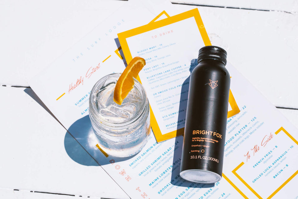Grapefruit Ginger Sparkling